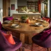Choisir une table bois massif ronde pour une salle à manger conviviale