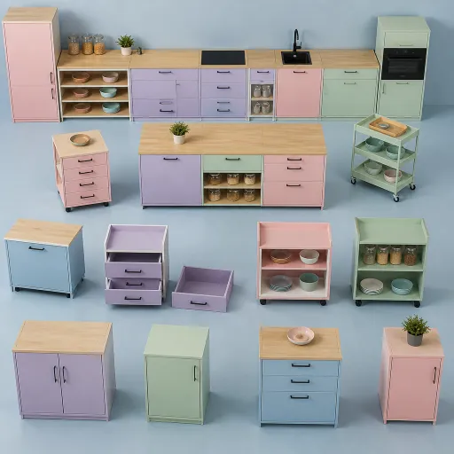 Cuisines modulables : promesse d'avenir ou retour du meuble libre qui encombre ?