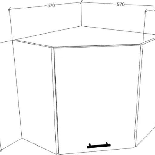 Test VCM Armoire d'angle blanche Sonoma : un meuble de coin qui fait le job mais sans plus
