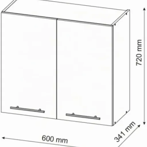 Test Vicco Fame-Line 60 cm : le meuble haut de cuisine qui fait le job sans trop de chichi