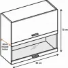Test Meuble haut Bellissi Blanc Brillant 90 cm : du rangement correct, mais quelques limites