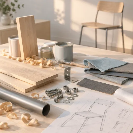 Choisir une chaise en bois et métal pour une salle à manger élégante