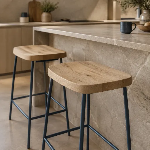 Choisir un tabouret de bar sans dossier pour une cuisine élégante et fonctionnelle