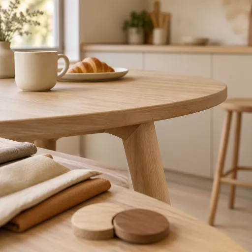 Comment choisir une table ronde scandinave pour une cuisine conviviale et élégante