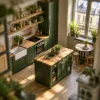Cuisine farmhouse en France : le style campagne chic fait-il encore sens en appartement urbain ?