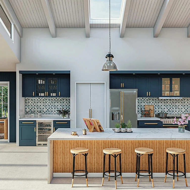 Optimisez votre espace avec des meubles hauts vitrés pour la cuisine