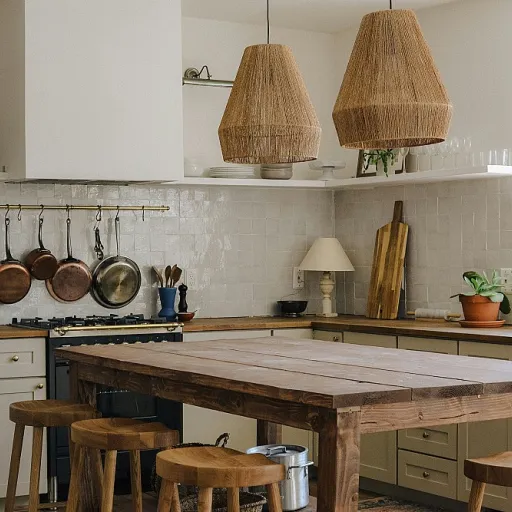 L'élégance intemporelle des meubles de cuisine en bois massif