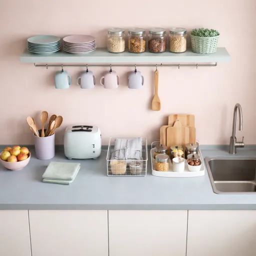 La cuisine sans meuble haut : libération visuelle ou cauchemar de rangement ?