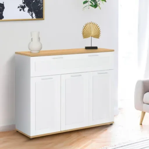 Test Buffet 100 cm VITO IDMarket : le petit meuble pas cher qui fait le job (si on n’est pas trop exigeant)