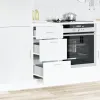 Test vidaXL Meuble Bas Lyon Blanc : petit caisson de cuisine qui fait le job (avec quelques limites)