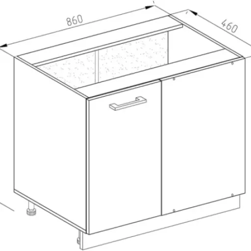 Test Vicco Meuble d'angle R-Line 86 cm : le caisson de cuisine qui fait le job sans ruiner le budget