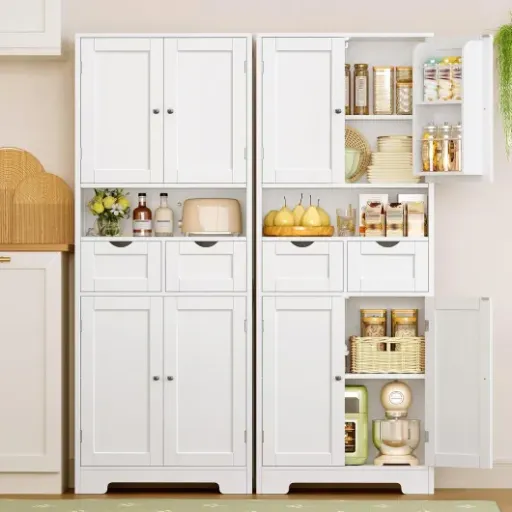 Test TEENFON Buffet Haut Cuisine : un meuble compact qui optimise bien l’espace