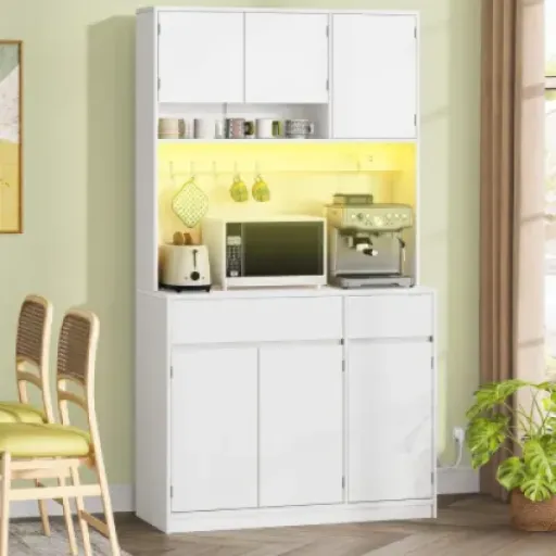 Test Hzuaneri PT00203X : le buffet de cuisine qui fait aussi multiprise et coin café