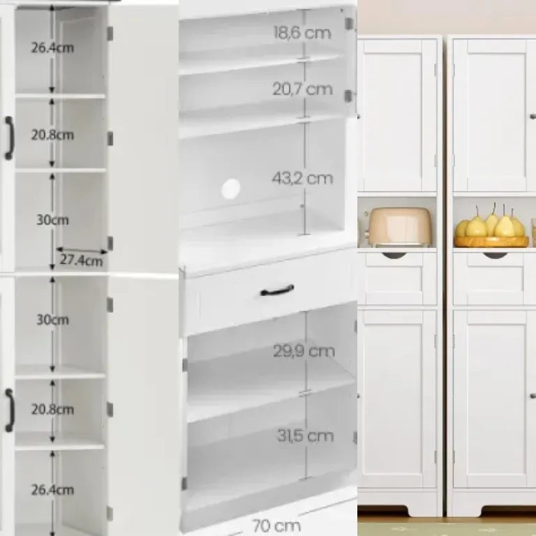6 meilleurs meubles hauts de cuisine portes pleines : notre comparatif (2026)