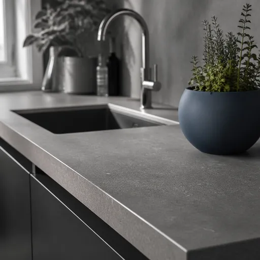 Comment recouvrir un plan de travail de cuisine pour une rénovation durable et élégante