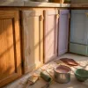 Cuisine en bois repeinte : transformer une cuisine en chêne sans tout changer