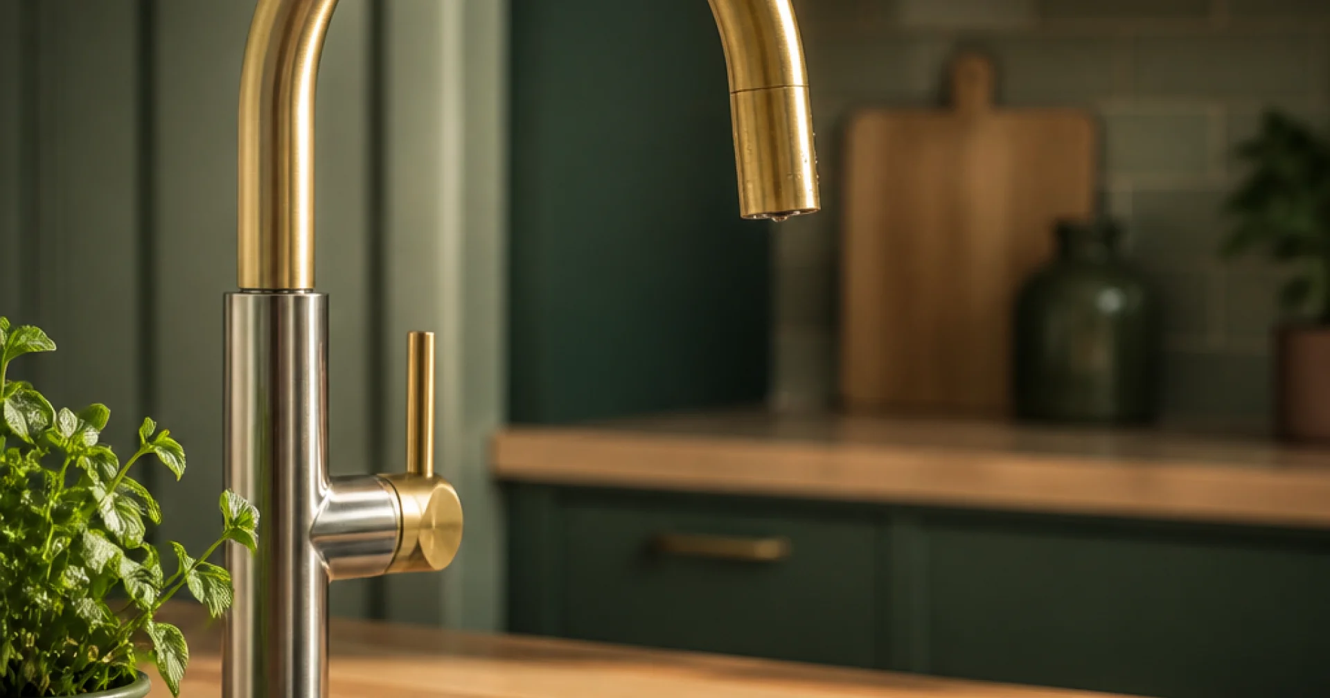 Robinetterie bi-matière en cuisine : le mélange de métaux qui modernise le point d'eau