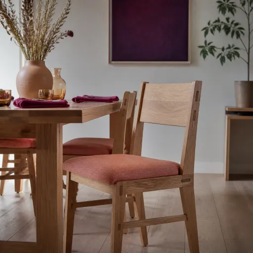 Choisir une chaise en bois massif pour une salle à manger élégante et durable